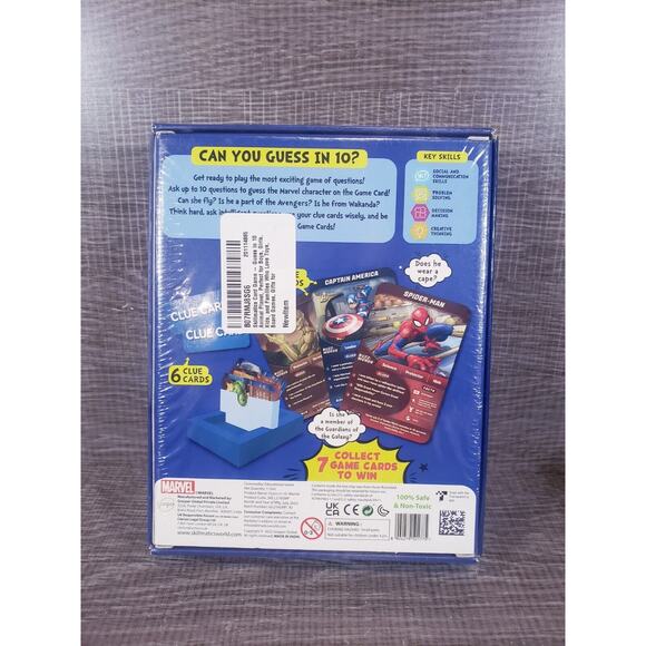 Skillmatics Card Game : Guess in 10 MARVEL Edition BRAND NEW SEALED - Picture 2 of 3